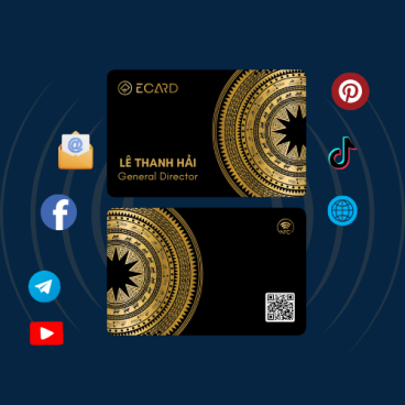 Danh thiếp NFC (Mẫu Trống Đồng #01)